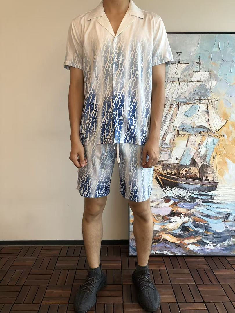 AMIRI TOP~99 PANTS~99 AMIRI T-SHIRT SHIRT SHORTS 77061745 (Im 185CM 70KG Iwear Size L In The Photo) - Image 7