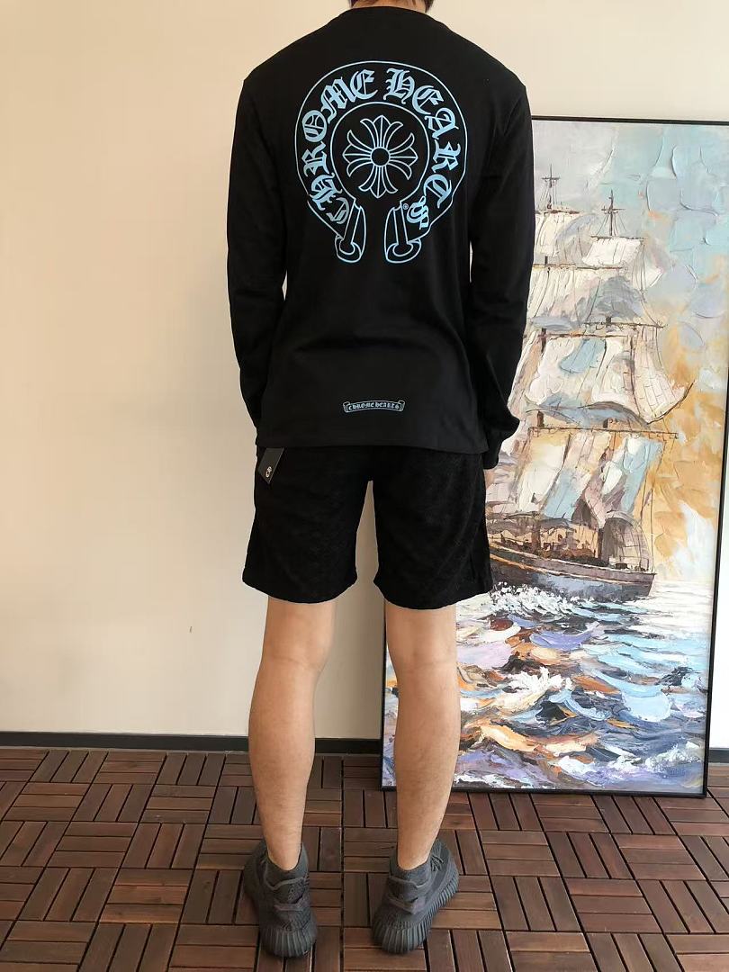 Other ~95 CH🔥OM🔥 HE🔥RTS LONG-SLEEVE 77061034 (Im 185CM 70KG Iwear Size M In The Photo) - Image 4