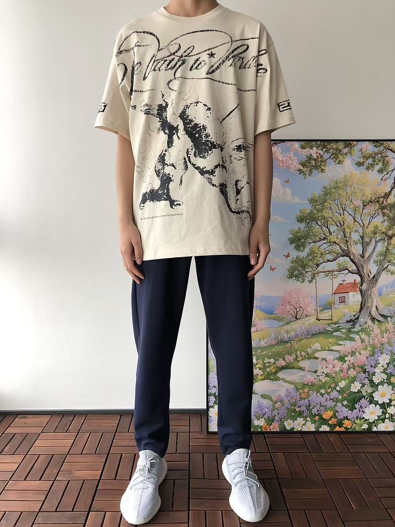 Other ~109 HELLSTAR T-SHIRT 66030425 (Im 176CM 58KG Iwear Size M In The Photo) - Image 5