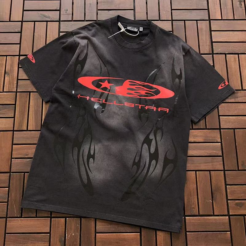 ~135 HELLSTAR T-SHIRT 11120420 (Im 176CM 58KG Iwear Size M In The Photo), photo 1
