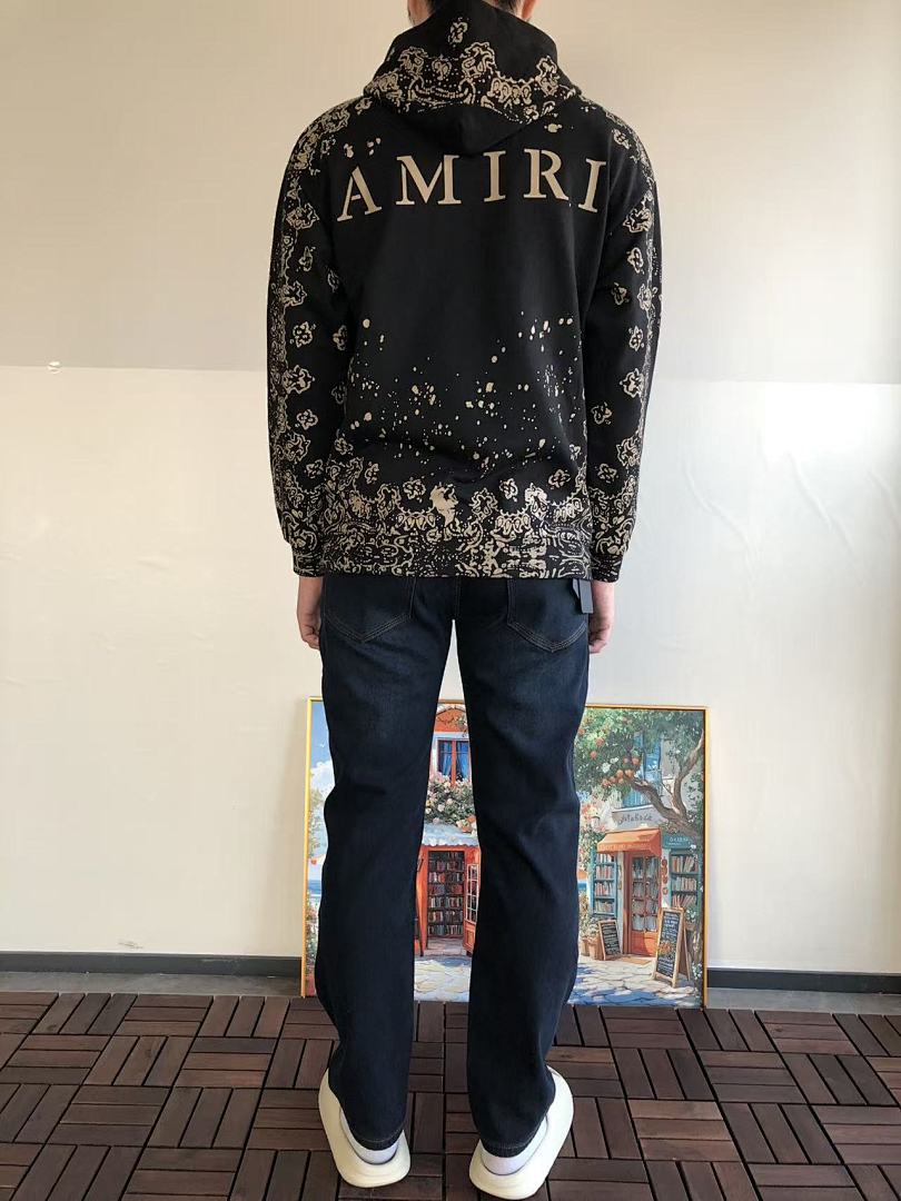 AMIRI ~159 AMIRI HOODIE 33111763 (Im 185CM 80KG Iwear Size M In The Photo) - Image 4
