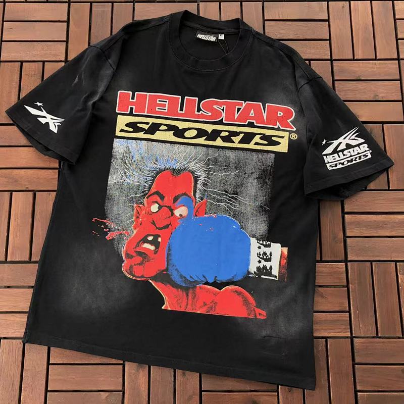 Other ~109 HELLSTAR T-SHIRT 55012910 (Im 185CM 80KG Iwear Size S In The Photo), photo 1