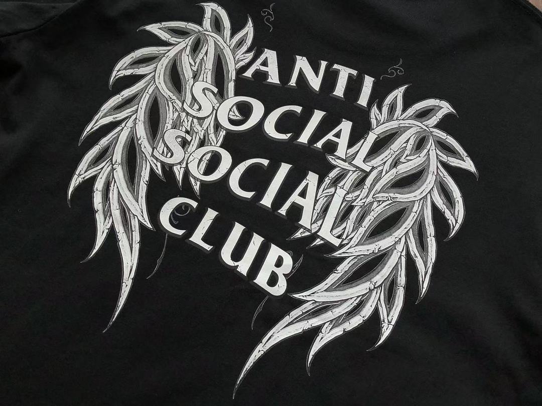 On Running ~85 ANTI SOCIAL CLUB T-SHIRT 55041701 (Im 180CM 68KG Iwear Size M In The Photo) - Image 15