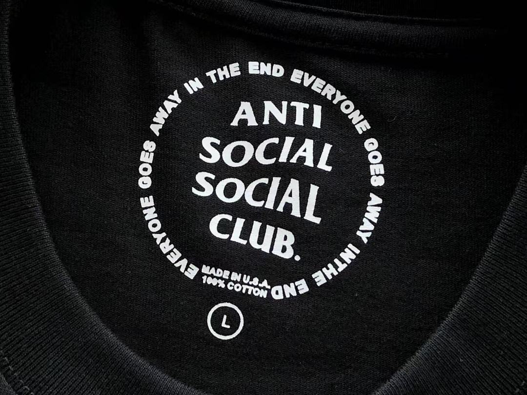 On Running ~85 ANTI SOCIAL CLUB T-SHIRT 55020623 (Im 185CM 70KG Iwear Size L In The Photo) - Image 21