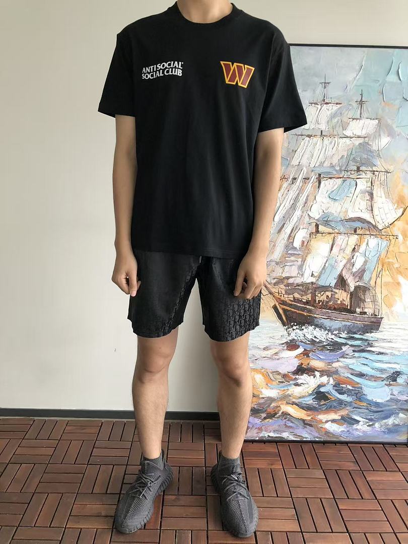 On Running ~85 ANTI SOCIAL CLUB T-SHIRT 55051818 (Im 185CM 70KG Iwear Size M In The Photo) - Image 3