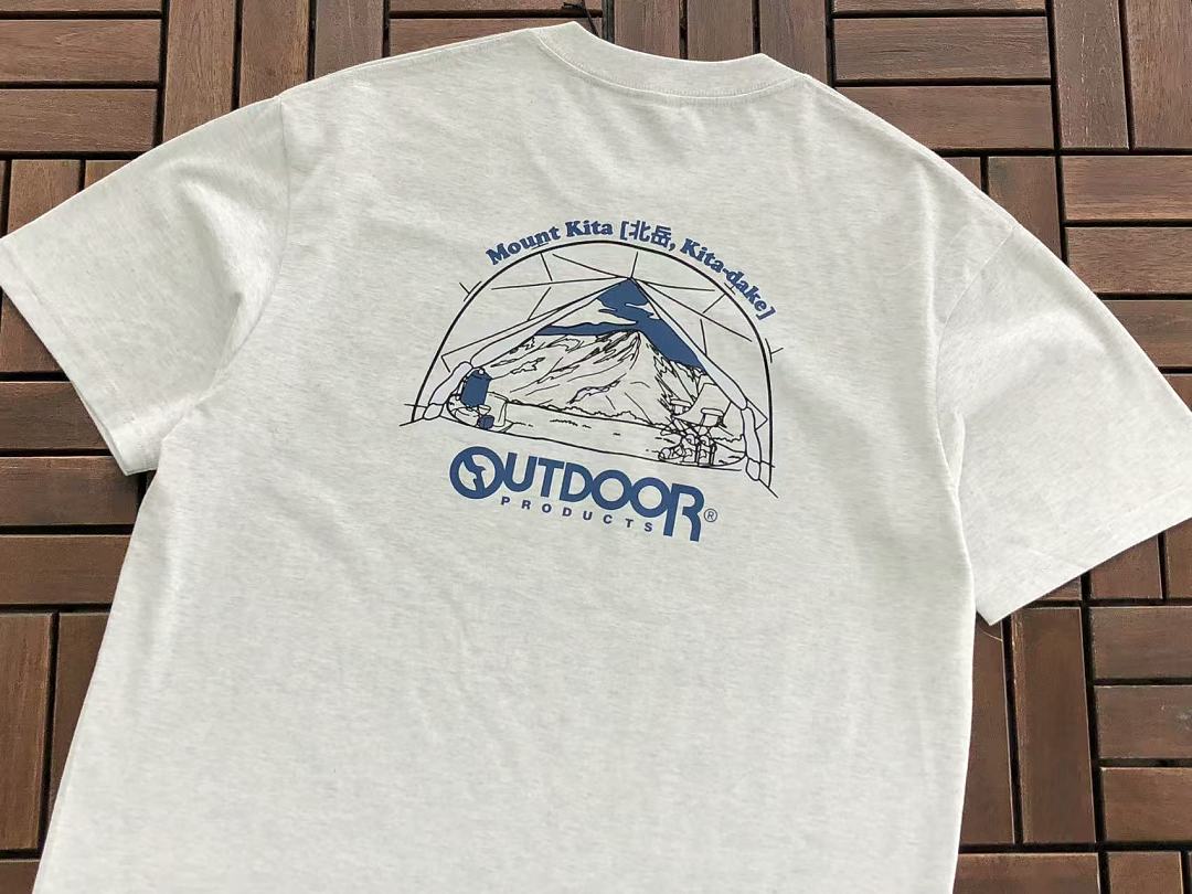 On Running ¥~79 OUTDOOR PRODUCTS T-SHIRT 55052621 (Im 185CM 80KG Iwear Size L In The Photo) - Image 18