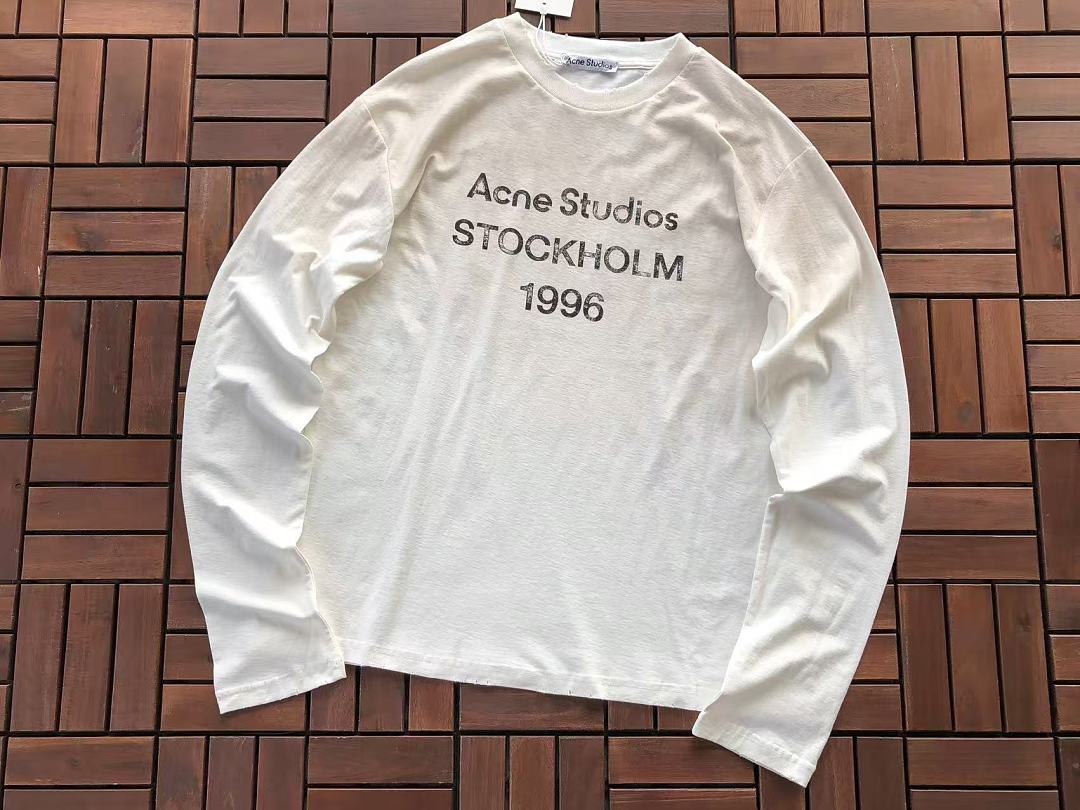 Other ~95 ACNE STUDIOS LONG-SLEEVE 22111622 (Im 185CM 80KG Iwear Size S In The Photo) - Image 9