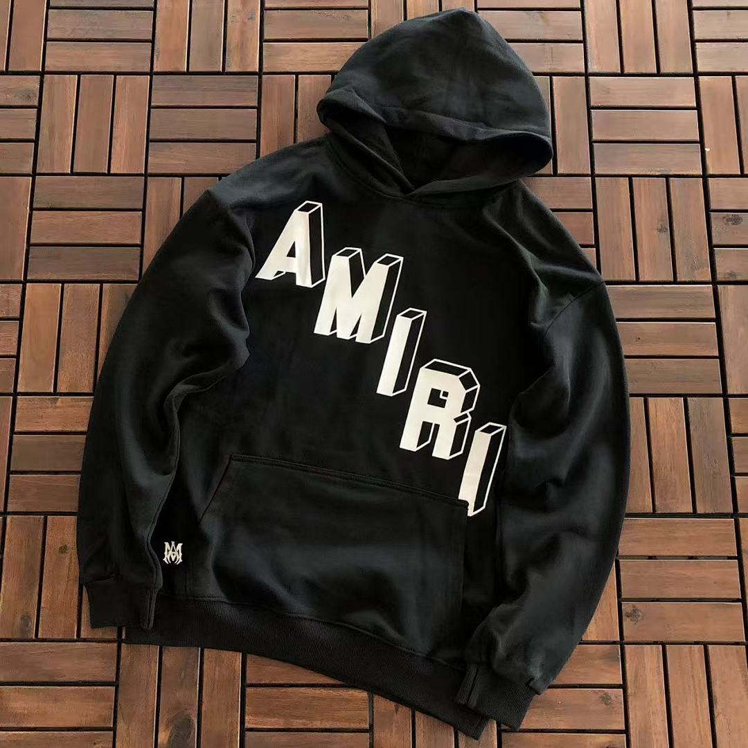 AMIRI ~139 AMIRI HOODIE 33111767 (Im 185CM 80KG Iwear Size M In The Photo)