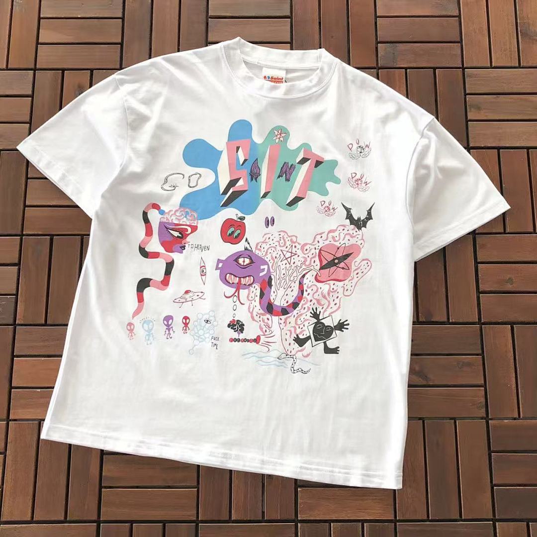 Chanel Chanel ~109 SAINT MICHAEL T-SHIRT 55020529 (Im 176CM 58KG Iwear Size S In The Photo), photo 1