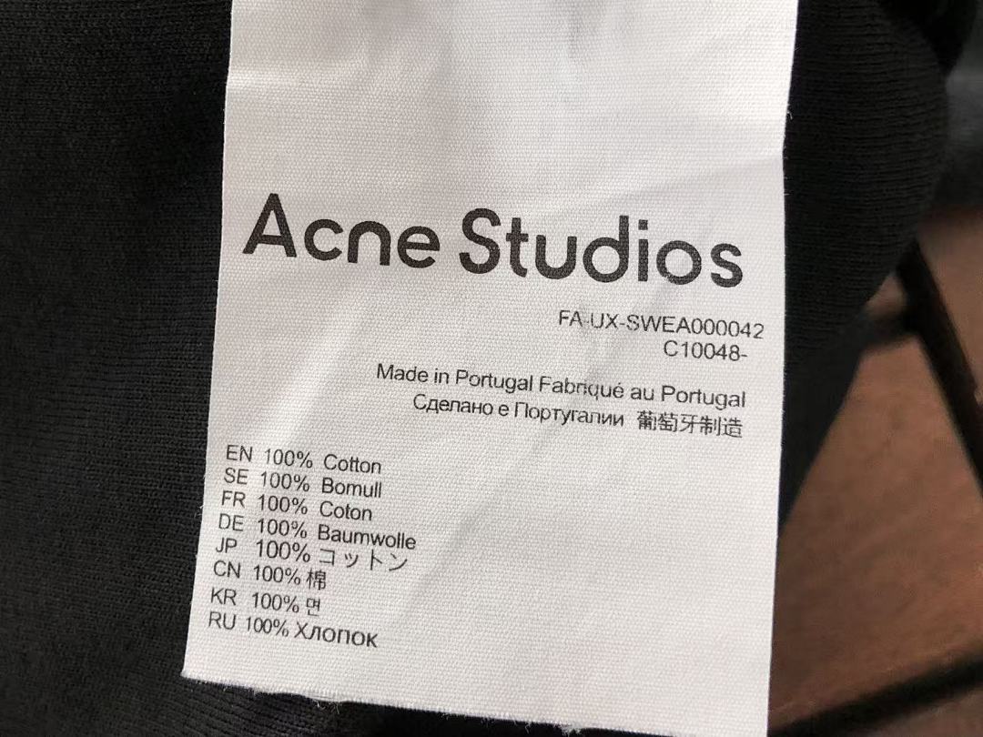 Other ~129 ACNE STUDIOS LONG-SLEEVE 44121145 (Im 180CM 68KG Iwear Size M In The Photo) - Image 18