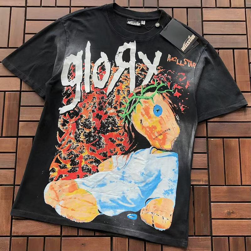 ~109 HELLSTAR T-SHIRT 55060723 (Im 185CM 80KG Iwear Size S In The Photo), photo 1
