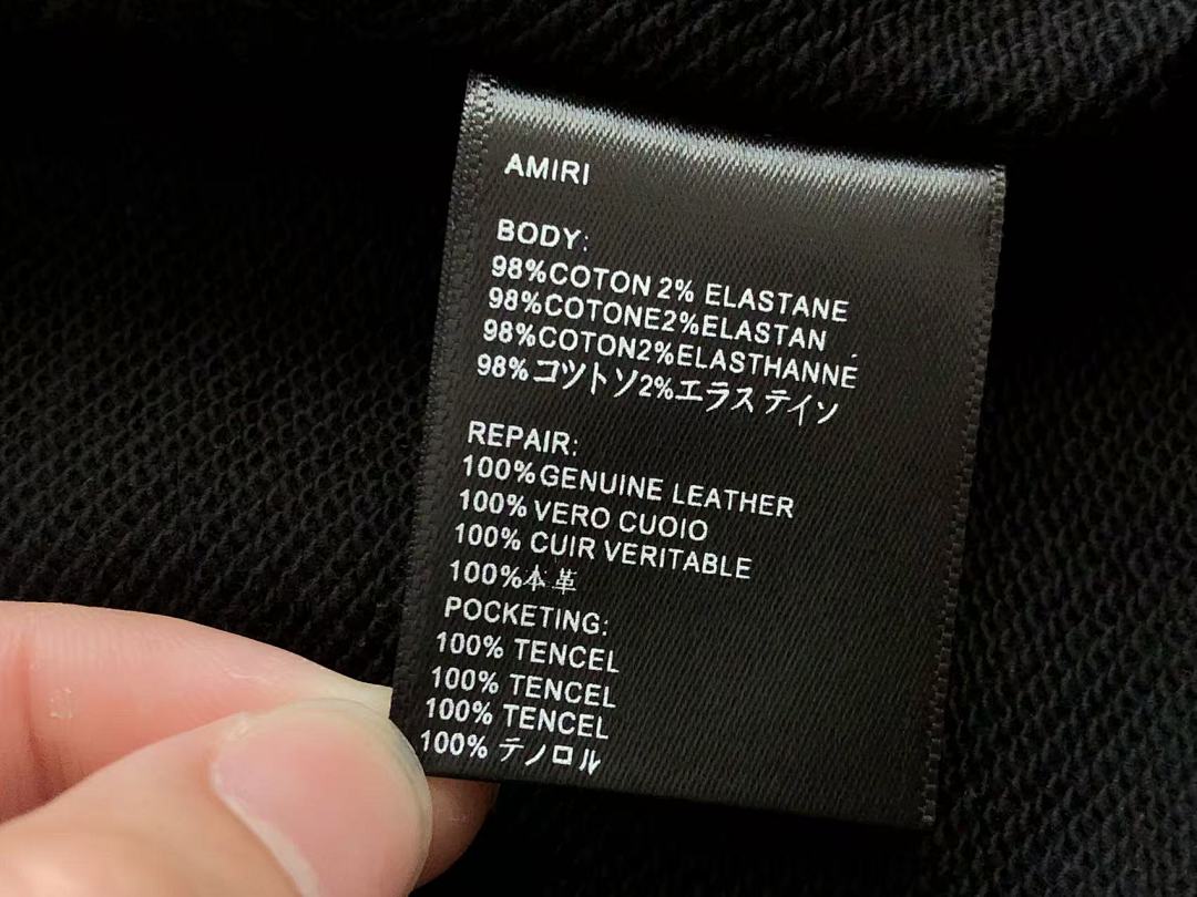 AMIRI ~135 AMIRI HOODIE 33111711 (Im 185CM 80KG Iwear Size M In The Photo) - Image 16