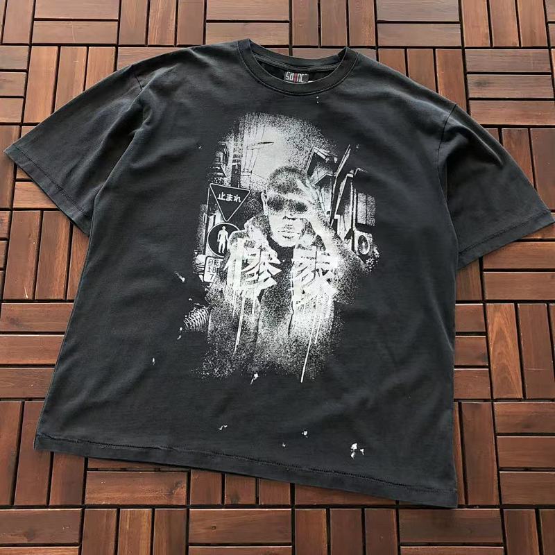 Chanel ~99 SAINT MICHAEL T-SHIRT 33121706 (Im 180CM 68KG Iwear Size M In The Photo), photo 1