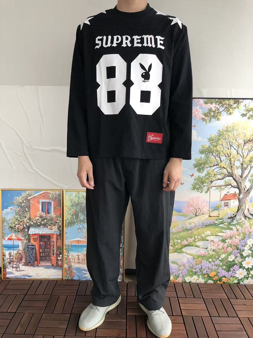 Other 175 S🔥P🔥E🔥E & PLAY BOY LONG-SLEEVE 88041515 (Im 185CM 80KG Iwear Size M In The Photo) - Image 3