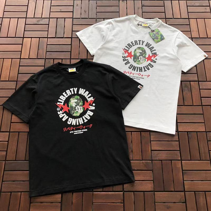 Bape ~109 BAPE T-SHIRT 55041132 (Im 185CM 70KG Iwear Size M In The Photo), photo 1