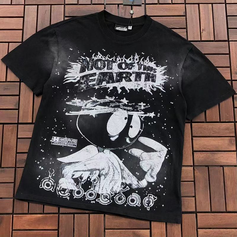 ~109 HELLSTAR T-SHIRT 55062171 (Im 180CM 68KG Iwear Size S In The Photo), photo 1