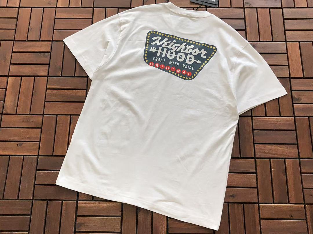 On Running ~109 NEIGHBORHOOD T-SHIRT 11121827 (Im 180CM 68KG Iwear Size L In The Photo) - Image 9