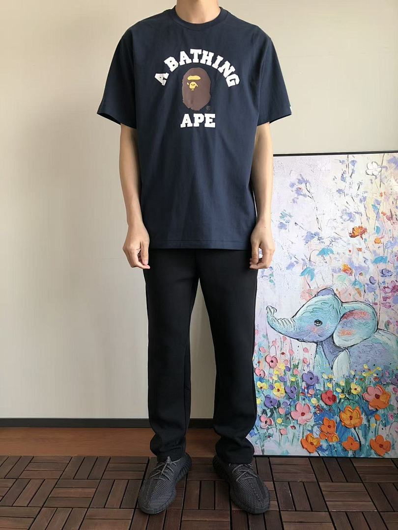 Other ~109 BAPE T-SHIRT 55012608 (Im 180CM 68KG Iwear Size L In The Photo) - Image 3