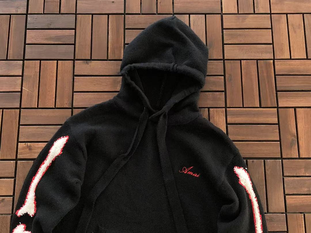 AMIRI ~179 AMIRI HOODIE SWEATER 77010937 (Im 176CM 58KG Iwear Size M In The Photo) - Image 21