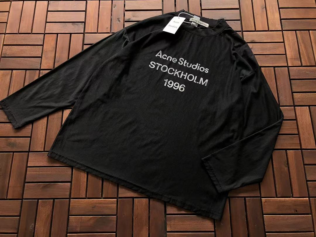 Other ~125 ACNE STUDIOS LONG-SLEEVE 22090730 (Im 180CM 68KG Iwear Size M In The Photo) - Image 6