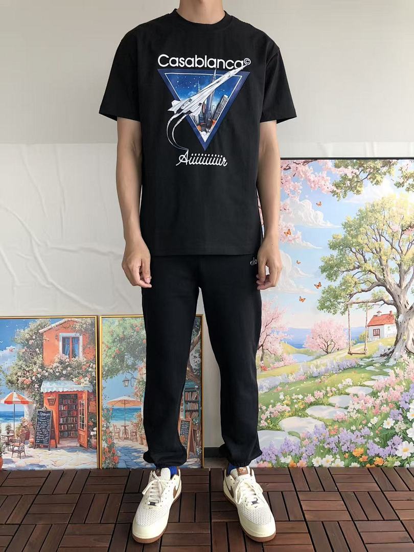 Other ~85 C🔥S🔥BL🔥🔥C🔥 T-SHIRT 77041219 (Im 180CM 68KG Iwear Size L In The Photo) - Image 3