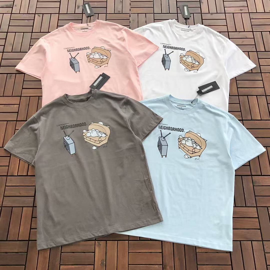 On Running ~ 109 NEIGHBORHOOD T-SHIRT 55072846 (Im 185CM 70KG Iwear Size L In The Photo)