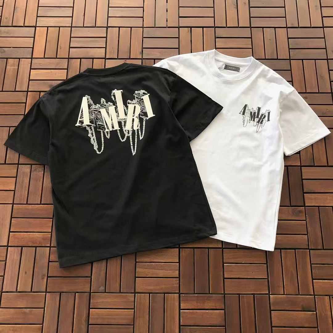AMIRI ~85 AMIRI T-SHIRT 33112497 (Im 176CM 58KG Iwear Size L In The Photo)