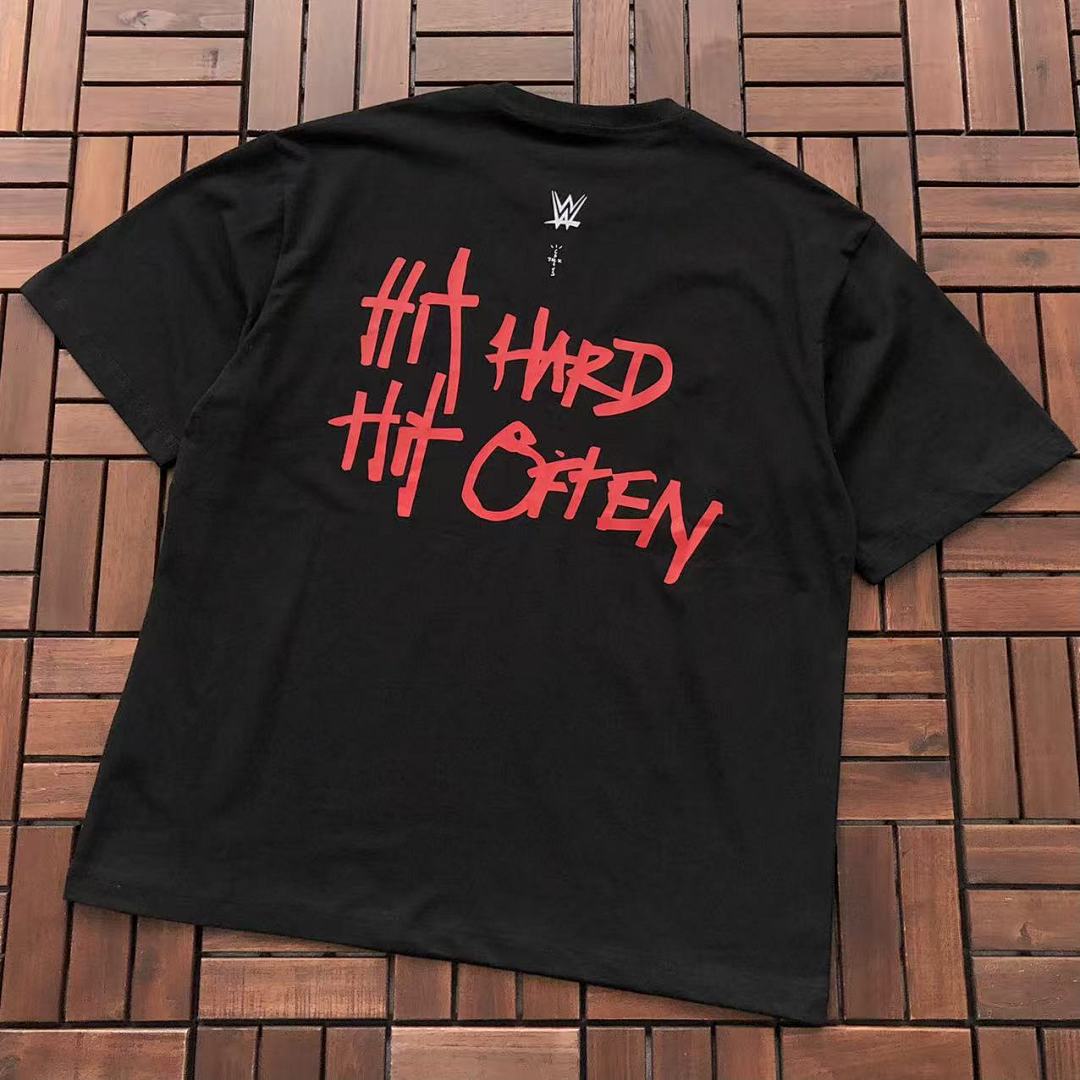 ~89 TRAVIS SCOTT T-SHIRT 77031842 (Im 180CM 68KG Iwear Size M In The Photo), photo 1