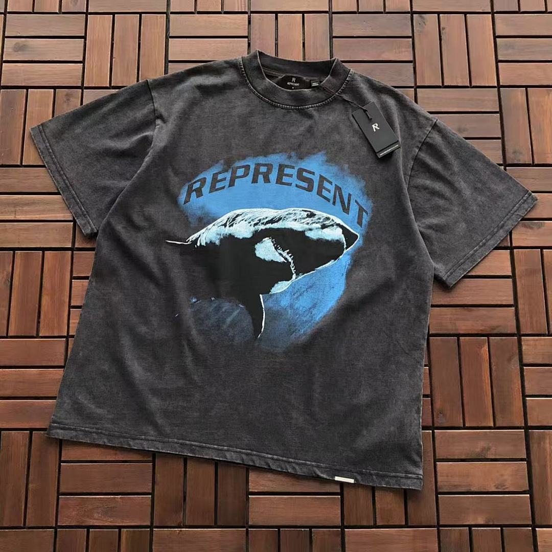 Other ~115 REPRESENT T-SHIRT 66030402 (Im 176CM 58KG Iwear Size M In The Photo), photo 1