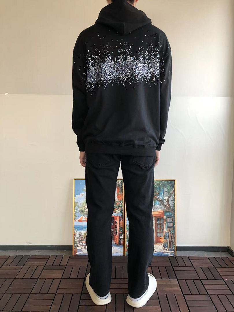 AMIRI ~139 AMIRI HOODIE 33111734 (Im 185CM 80KG Iwear Size XL In The Photo) - Image 4