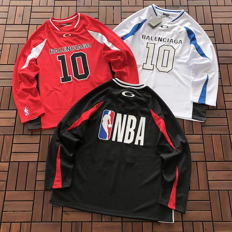 Other ~175 B🔥L🔥🔥🔥IA🔥A & NBA LONG-SLEEVE 77041098 (Im 185CM 70KG Iwear Size 3 In The Photo), photo 1