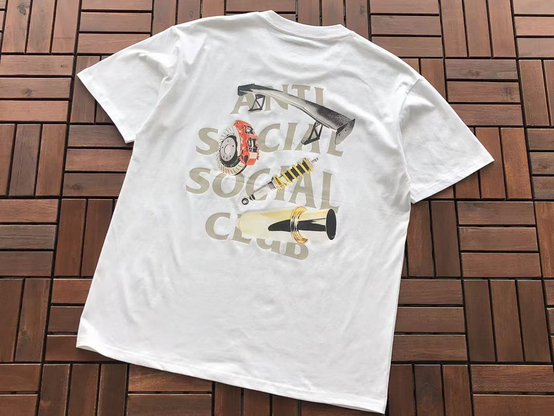 On Running ~ 85 ANTI SOCIAL CLUB T-SHIRT 55041122 (Im 185CM 70KG Iwear Size L In The Photo) - Image 9