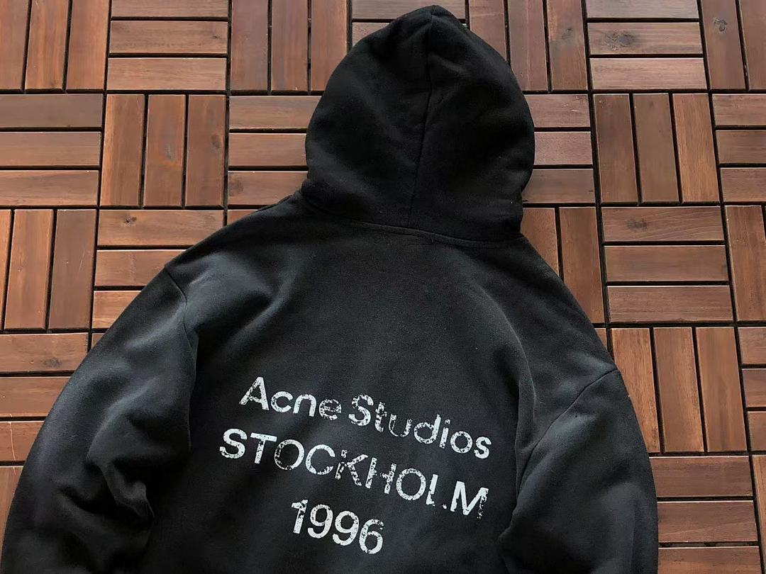 Other ~205 ACNE STUDIOS HOODIE FLEECE 22101543 (Im 180CM 68KG Iwear Size M In The Photo) - Image 14