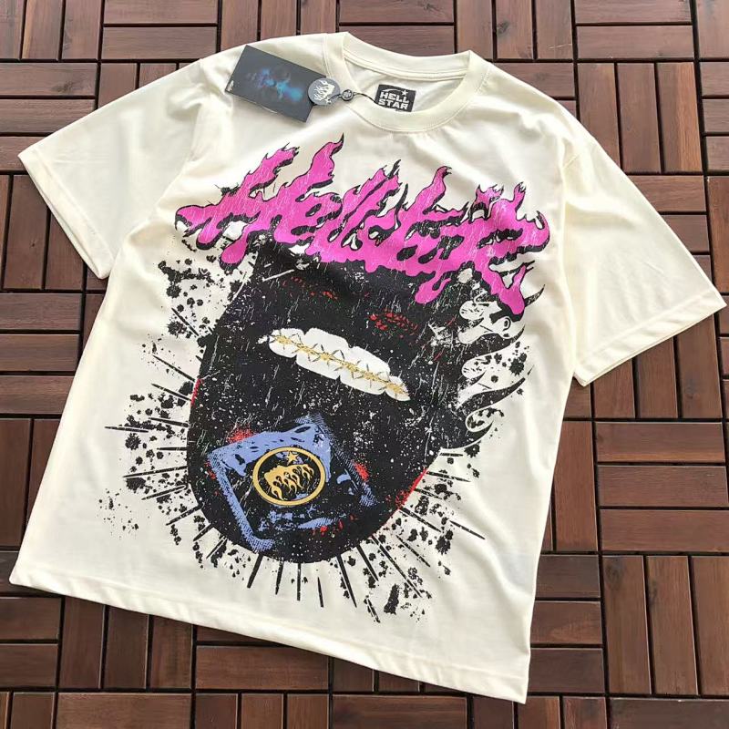 ~79 HELLSTAR T-SHIRT 33120448 (Im 180CM 68KG Iwear Size XL In The Photo), photo 1