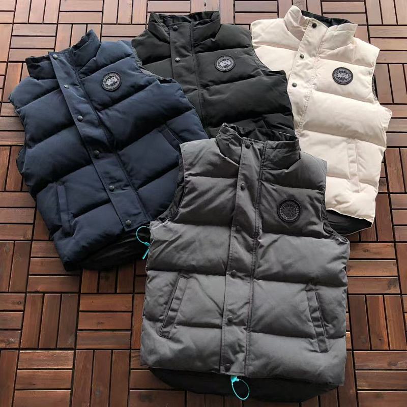 Other ~229 Cπ₯Nπ₯π₯A Gπ₯π₯π₯E DOWN VEST 33112141 (Im 176CM 58KG Iwear Size M In The Photo)