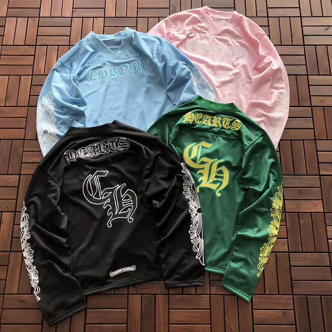 Chanel ~109 CH🔥OM🔥 HE🔥RTS LONG-SLEEVE 33120702 (Im 180CM 68KG Iwear Size M In The Photo), photo 1