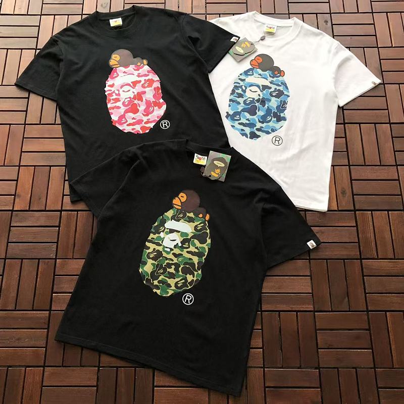 Other ~79 BAPE T-SHIRT 77072108 (Im 185CM 70KG Iwear Size L In The Photo)
