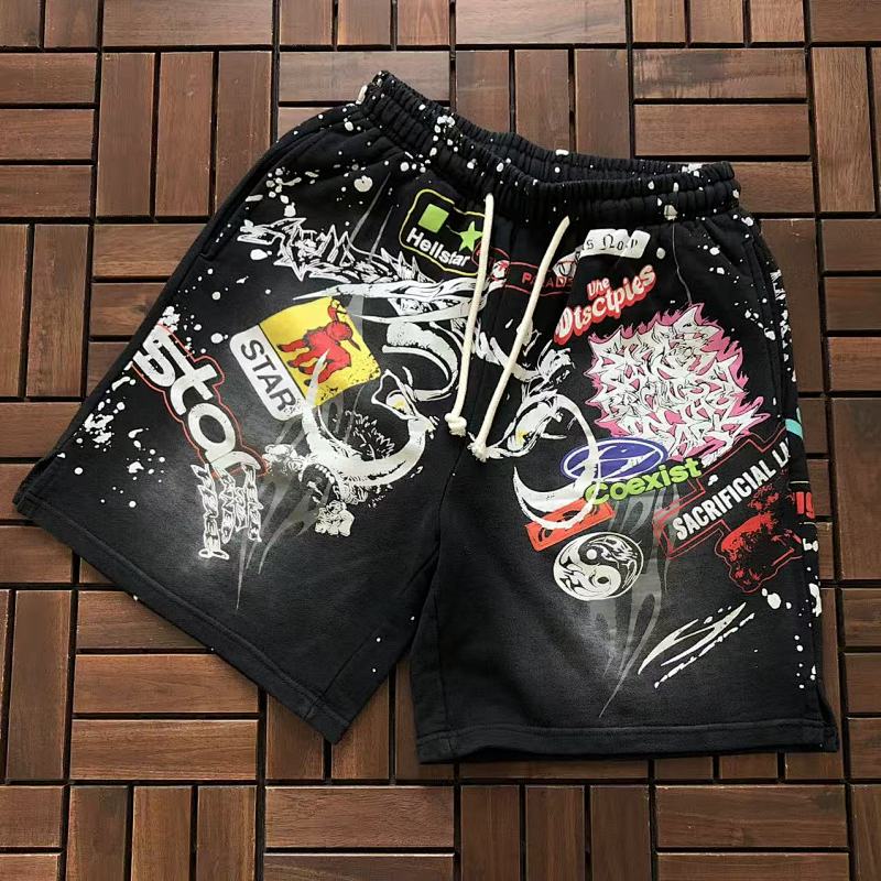 ~128 HELLSTAR SHORTS 55010540 (Im 176CM 58KG Iwear Size S In The Photo), photo 1
