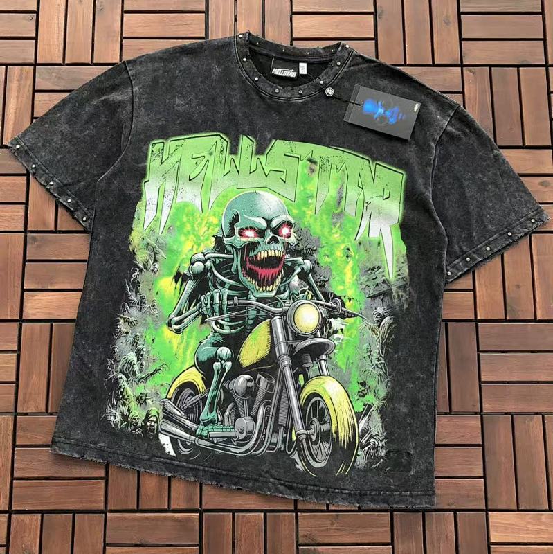 ~ 95 HELLSTAR T-SHIRT 77031800 (Im 185CM 80KG Iwear Size XL In The Photo), photo 1