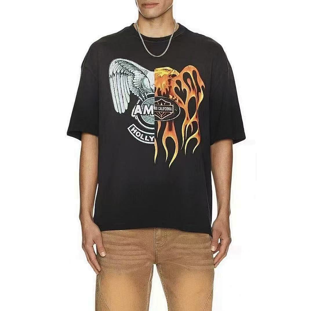 AMIRI ~86 AMIRI T-SHIRT 77032509 (Im 176CM 58KG Iwear Size M In The Photo) - Image 3