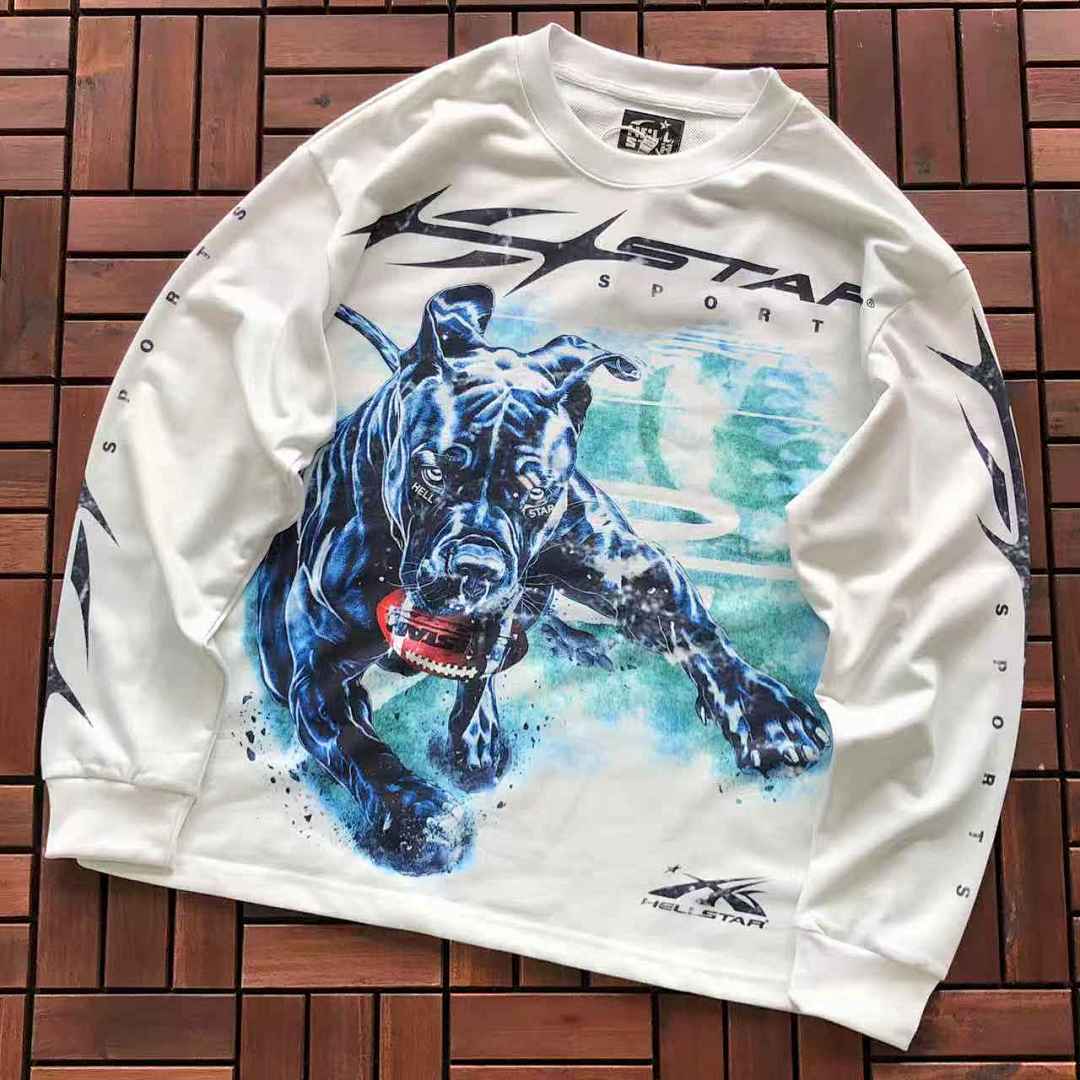 ~ 99 HELLSTAR LONG-SLEEVE 33110807 (Im 180CM 68KG Iwear Size M In The Photo), photo 1
