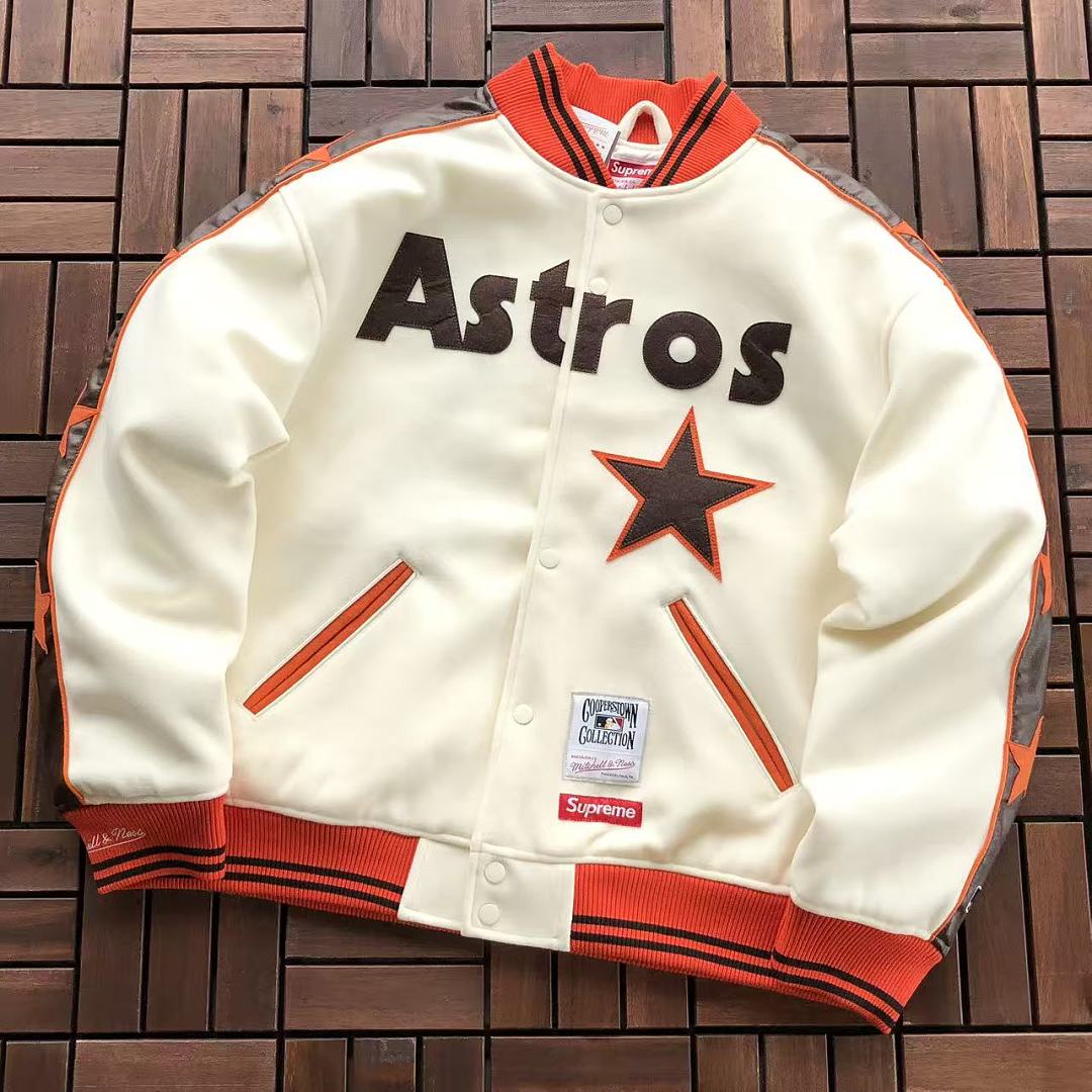 Other 399 S🔥P🔥E🔥E & MITCHELL NESS COTTON JACKET 88072124 (Im 185CM 80KG Iwear Size M In The Photo), photo 1