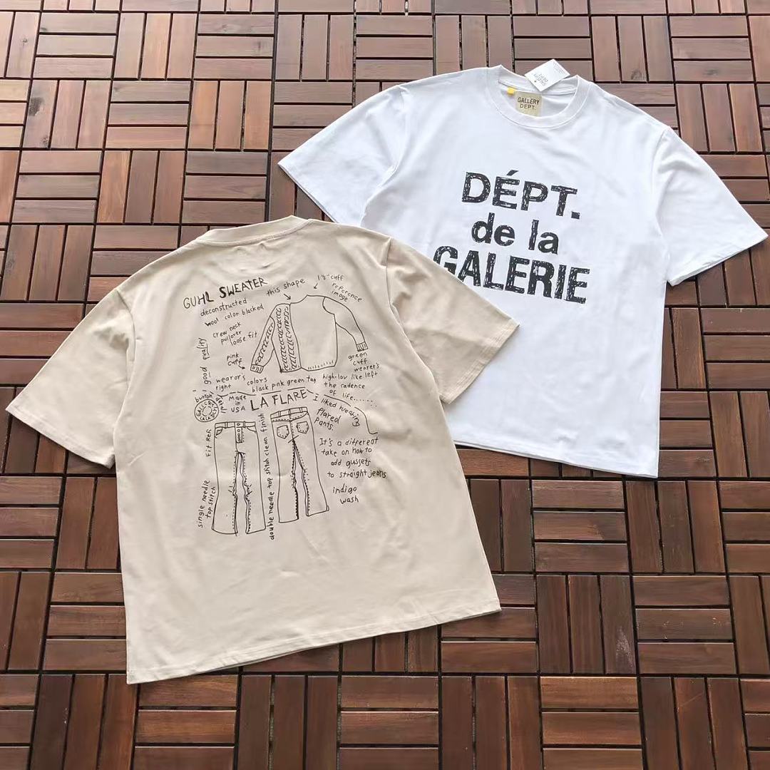 Other ~86 GALLERY DEPT T-SHIRT 77042620 (Im 176CM 58KG Iwear Size M In The Photo), photo 1