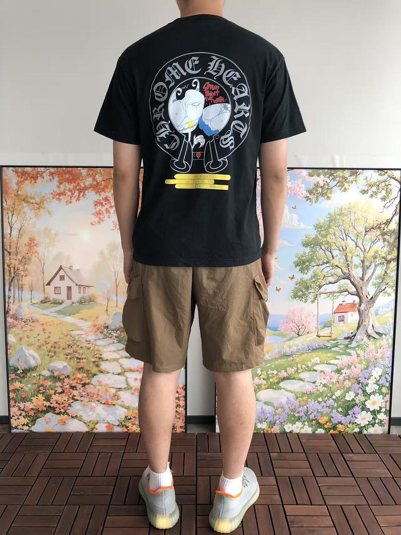 On Running ~109 CH🔥OM🔥 HE🔥RTS T-SHIRT 55051440 (Im 185CM 80KG Iwear Size M In The Photo) - Image 4