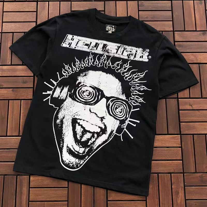 ~79 HELLSTAR T-SHIRT 77011608 (Im 176CM 58KG Iwear Size M In The Photo), photo 1