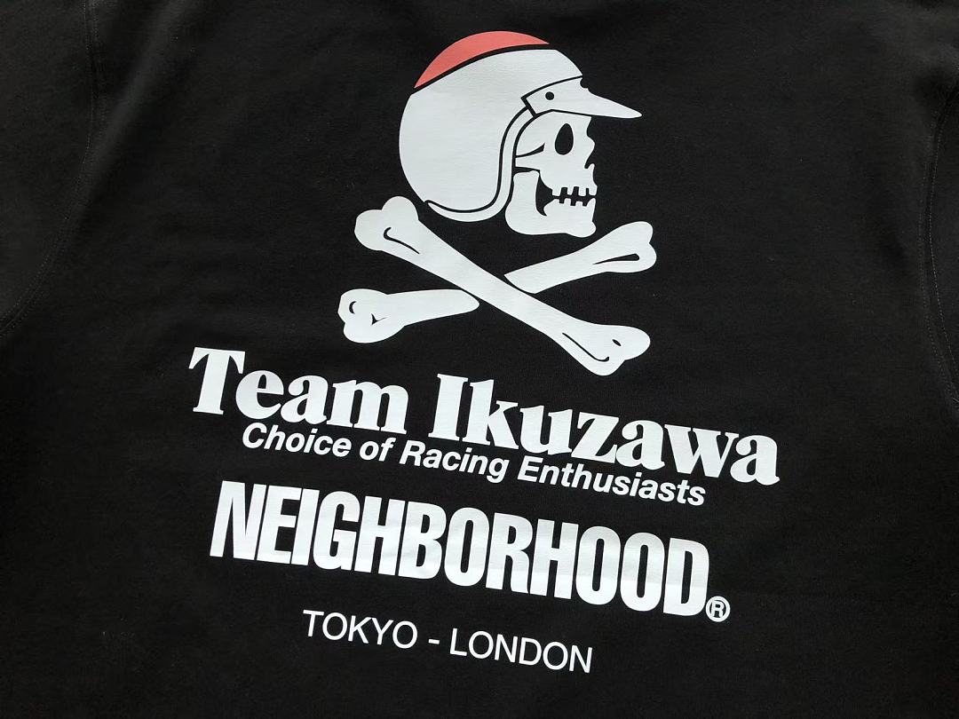 On Running ~ 109 NEIGHBORHOOD & TEAM IKUZAWA T-SHIRT 55072840 (Im 185CM 70KG Iwear Size M In The Photo) - Image 13