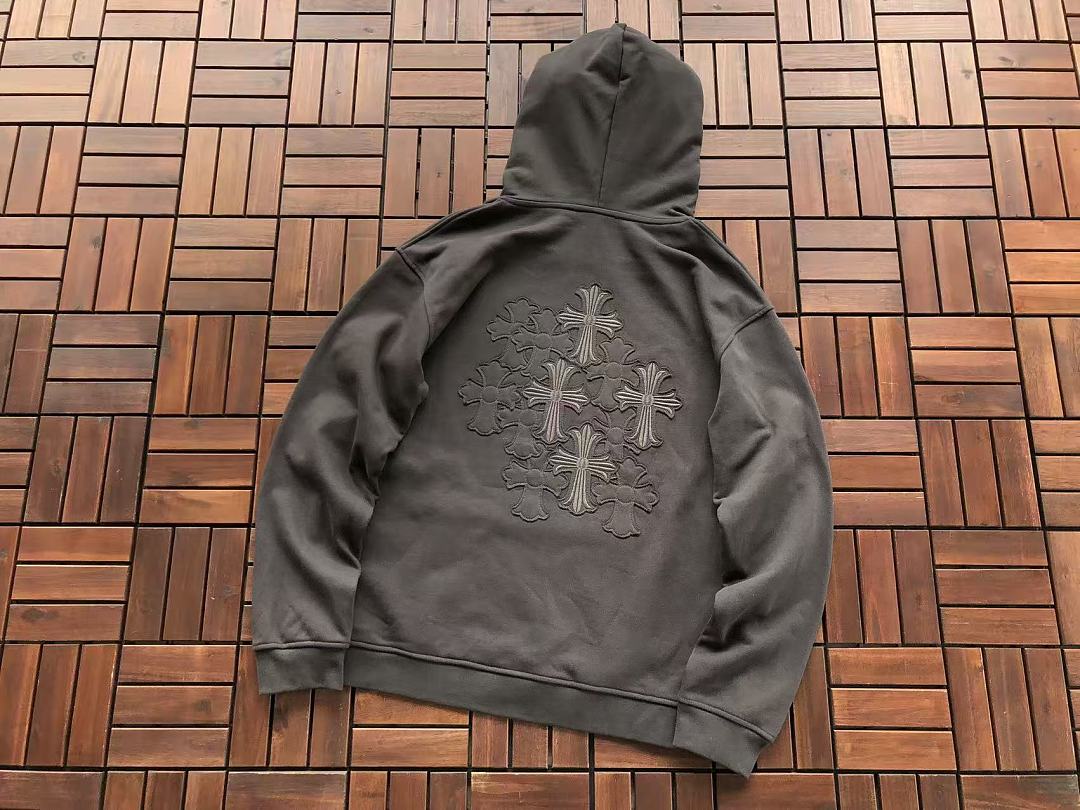 Other ~226 CH🔥OM🔥 HE🔥RTS HOODIE 77091022 (Im 185CM 70KG Iwear Size M In The Photo) - Image 13