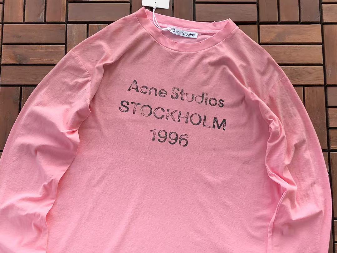 Other ~95 ACNE STUDIOS LONG-SLEEVE 22111622 (Im 185CM 80KG Iwear Size S In The Photo) - Image 16