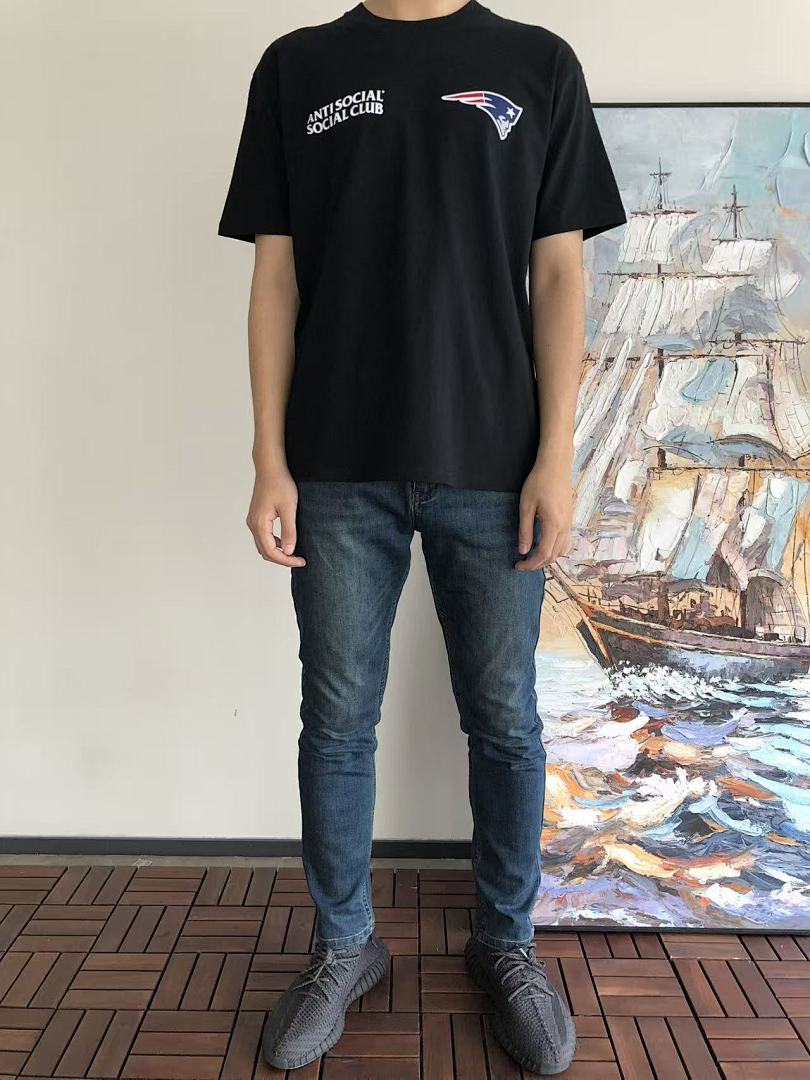 On Running ~85 ANTI SOCIAL CLUB T-SHIRT 55020622 (Im 185CM 70KG Iwear Size L In The Photo) - Image 3