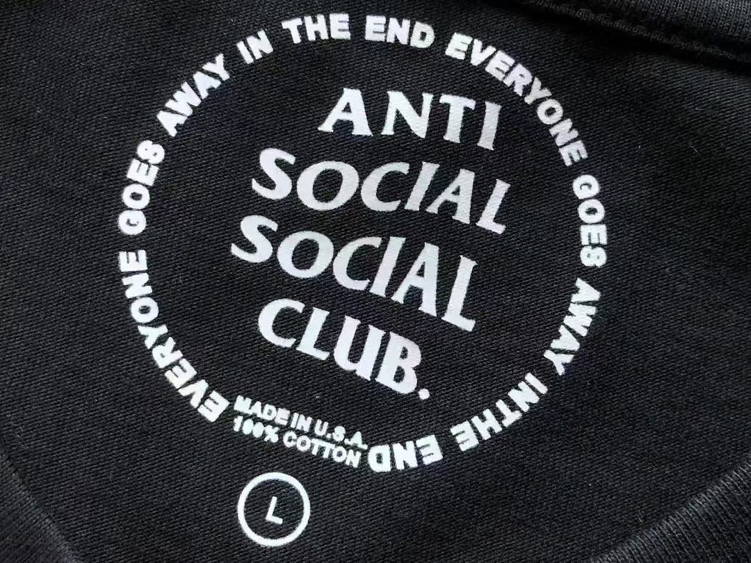 On Running ~85 ANTI SOCIAL CLUB T-SHIRT 55051846 (Im 185CM 70KG Iwear Size L In The Photo) - Image 23